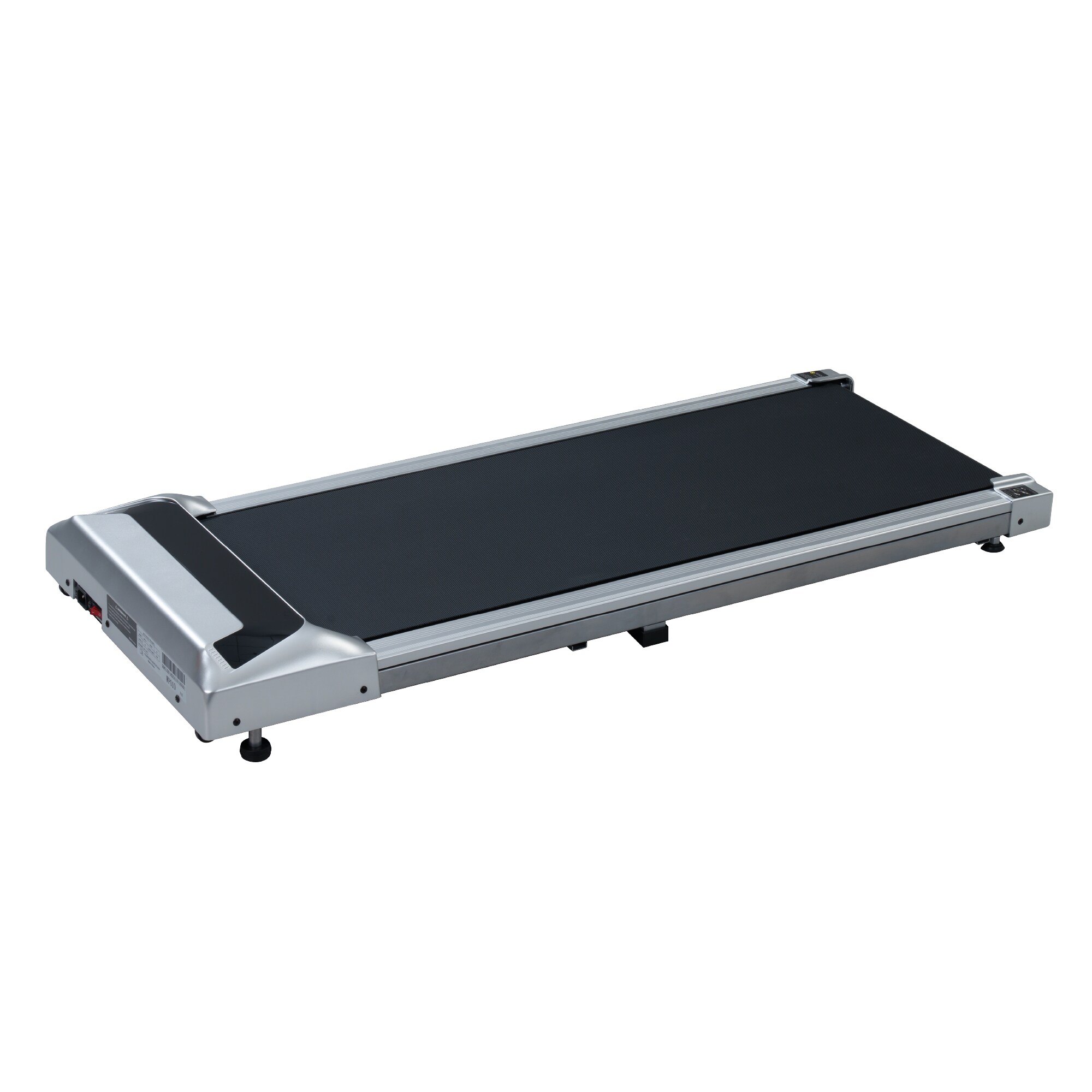 2.5HP Under Desk Treadmill, Portable Walking Pad For Home & Office, Compact Running & Walking Machine With Remote Control, LED Display, Silver_voghion.com